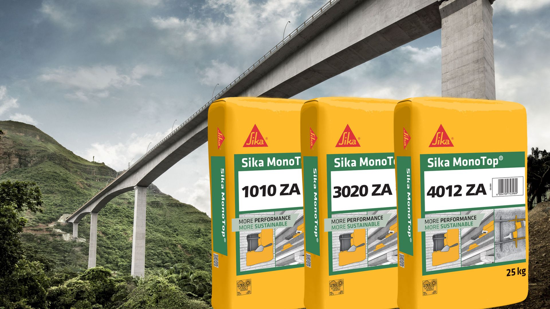 Sika's new concrete repair solution provides long-term protection for buildings and sets a new standard for low environmental impact concrete by reducing CO2 emissions.