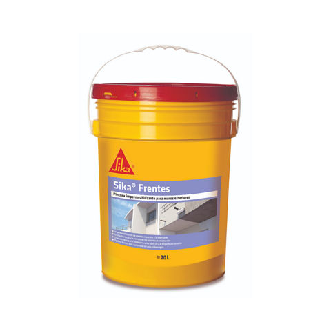 Pintura impermeabilizante para exteriores Sika x 20 lts.