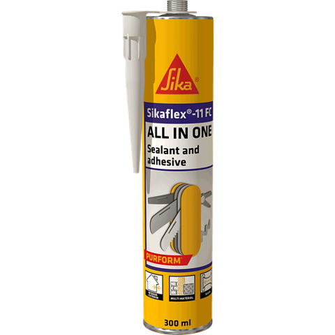 Recharge mastic colle sika sikaflex pro 11 fc purform - gris béton