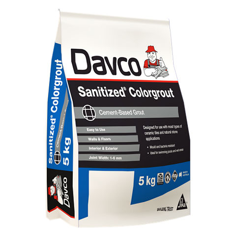 Davco® Sanitized Colorgrout