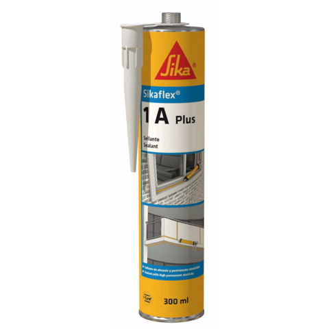 Sellador elástico sika sikaflex 1a blanco 600 ml