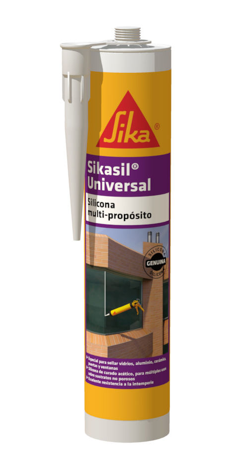 UNIVERSAL – Silicona acética para baño limpio