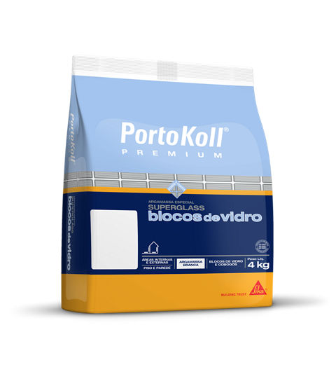 PortoKoll PREMIUM® Superglass Glass Block