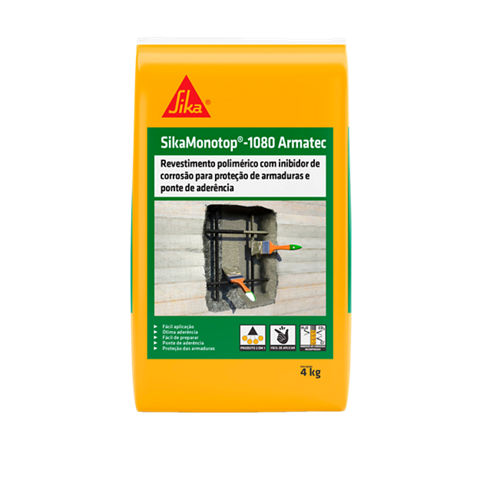 Sika MonoTop®-1080 Armatec | Argamassa com Inibidor de Corrosão para ...