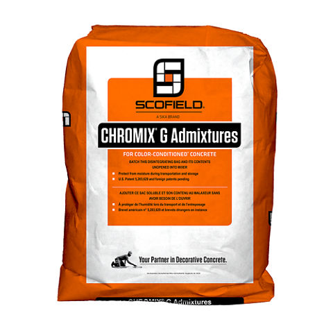 CHROMIX® G Admixtures for Color-Conditioned® Concrete