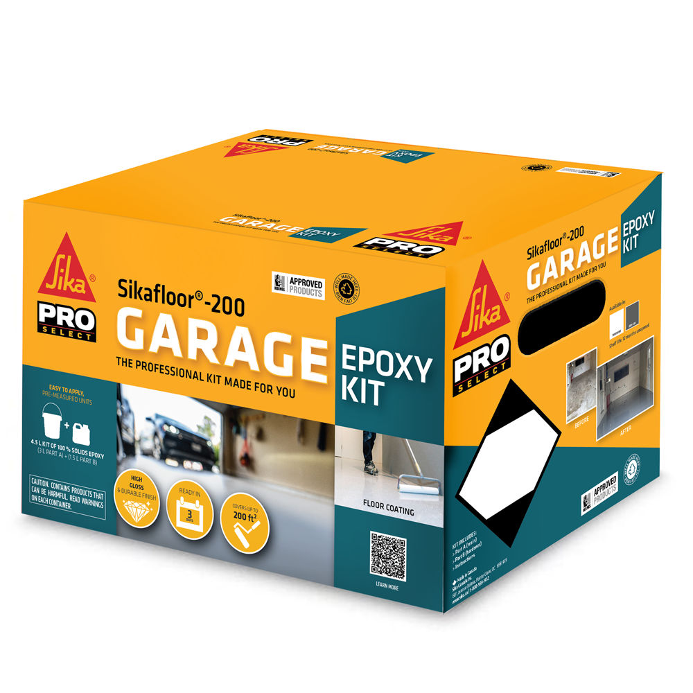 Sikafloor®-200 Garage Epoxy Kit | Epoxy Flooring | Sika Canada