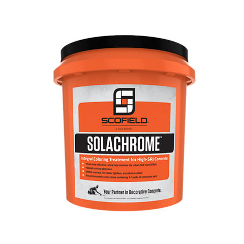 SOLACHROME™ Integral Coloring Treatment for High-SRI Concrete