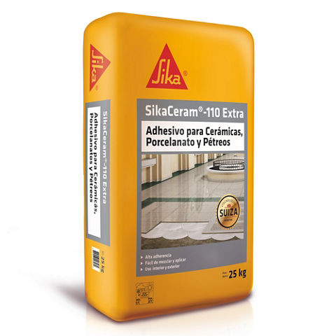 Pegar porcelanato en exteriores – SIKACERAM® EXTRAFUERTE