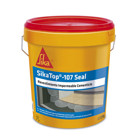 Mortero Impermeabilizante SikaTop Seal 107 ES, Color Gris. - IMPEX  Subministres SL