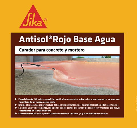 Sika® Antisol® Rojo Base Agua