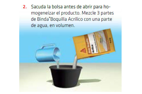 Sika® Binda® Boquilla Acrilico