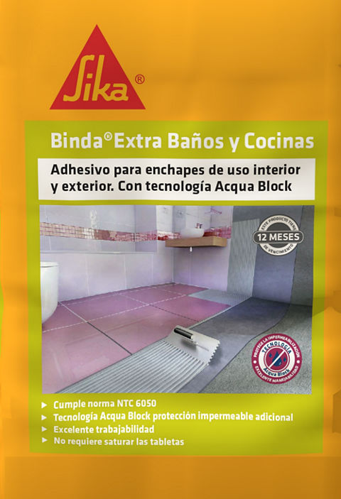 Sika® Binda® Extra Baños y Cocinas