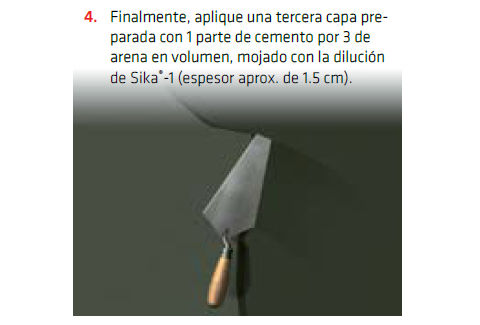 SIKA 1 IMPERMEABILIZANTE para morteros y concretos – CORPORACION PAINTS  GRIMS SAC