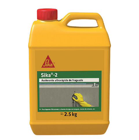 Sika®-2 - Acelerante ultra rápido para fraguado del cemento