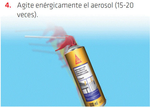 Espuma Poliuretano Expandido Sika Boom 500ml - Soluciones Chs