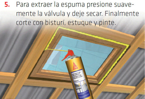 Sika Boom M Espuma Expansiva De Poliuretano 500ml