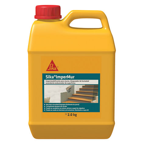 Muros con humedades ascendentes – SIKA®IMPER MUR – Sikaguía Perú