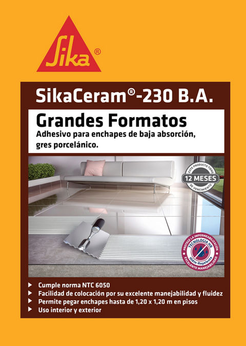SikaCeram®-230 BA Grandes Formatos