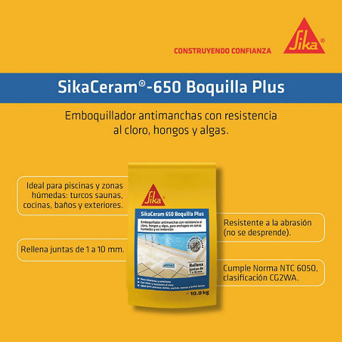 SikaCeram® 650 Boquilla Plus