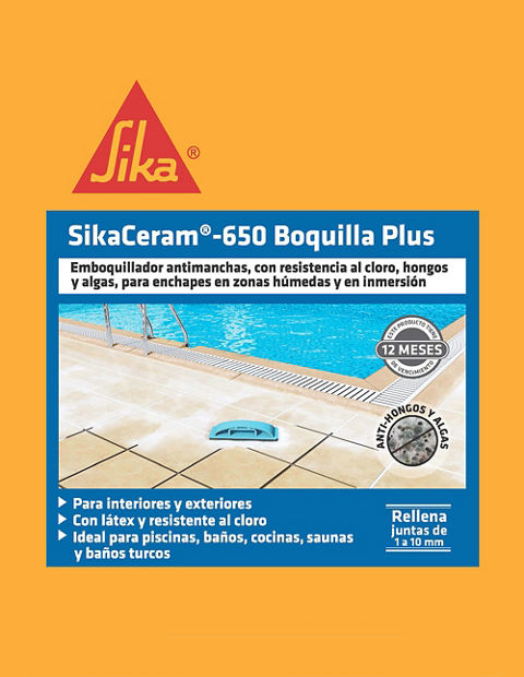 SikaCeram-650 Classic, Beige, Junta mineral porcelánica, Lechada de cemento  coloreada para relleno de juntas de 1-6 mm en paramentos y pavimentos  interiores y exteriores, 5 kg : : Bricolaje y herramientas