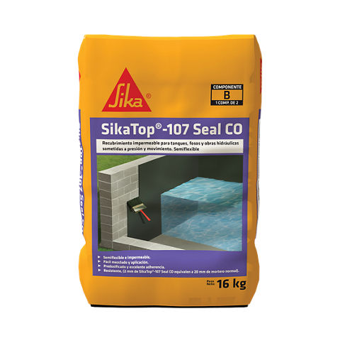 Mortero Impermeabilizante SikaTop Seal 107 - Pinturas Ydeco