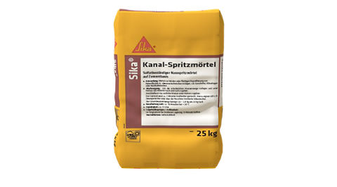 Sika® Kanal-Spritzmörtel