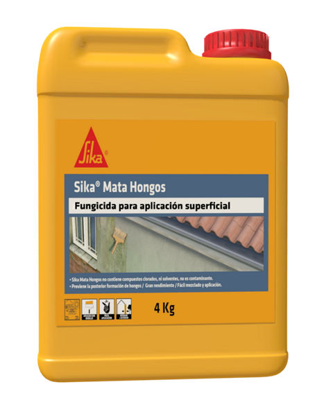 ELIMINADOR DE HONGOS EN ZONAS HUMEDAS – SIKA MATAHONGOS 4KG SIKA