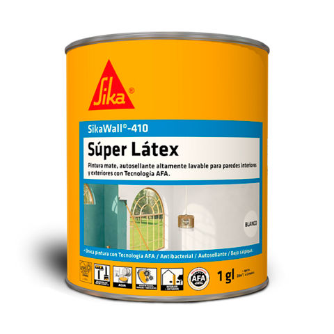 Pintura Látex de interior y exterior Blanca Sika Plastilatex Lata 20 Litros  — Electroventas