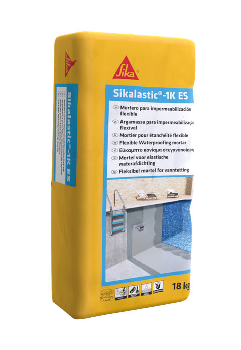 Sikalastic 1K Mortero impermeable con fibras. Comprar online