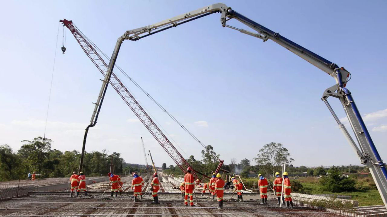 Several men at work