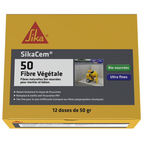 SikaCem®-50 Fibre Végétale