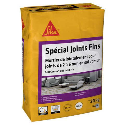SikaCeram®-606 Joint Fin Mur et Sol