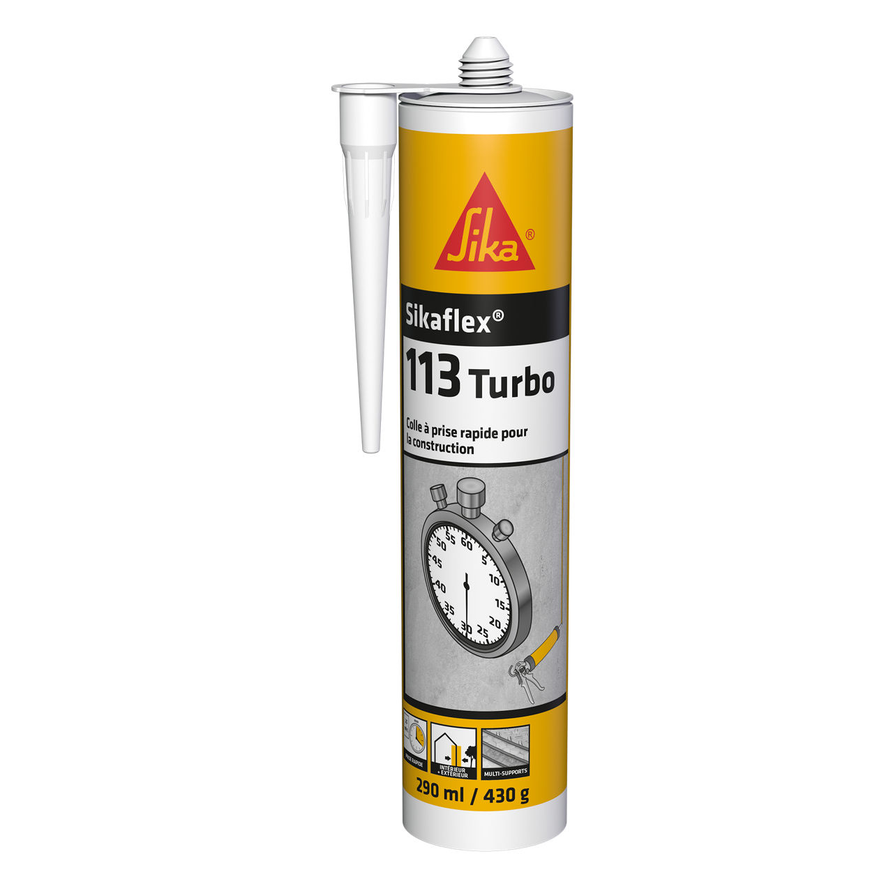 Sikaflex-113 Turbo Cartouche de 290ml - Blanc