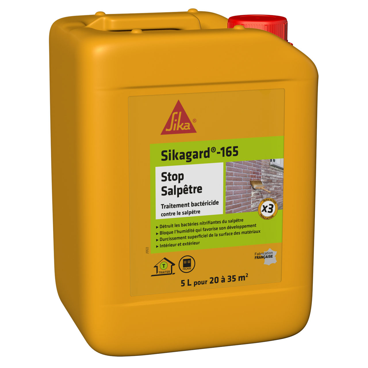 Sika Sikagard 127 Stop Tout en 1, Traitement algicide et fongicide