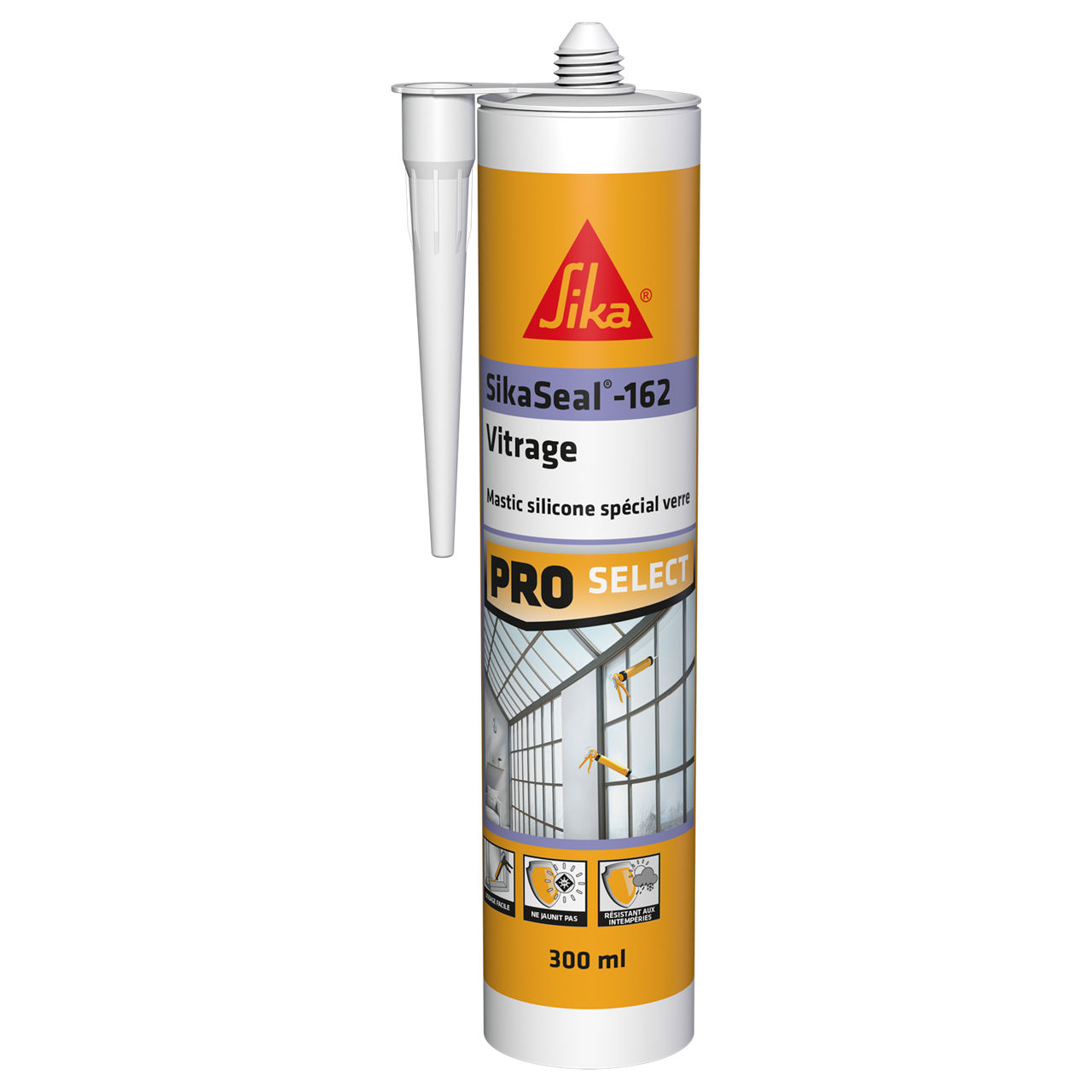 SIKA - Colle Polymère Spécial Métal - Sikaflex 147 Métal Gris Clair - Mastic Tous Métaux - Intérieur Et Extérieur - Collage Puissant Et Rapide - Non Corrosif - Idéal Façade Et Toiture - 290ml