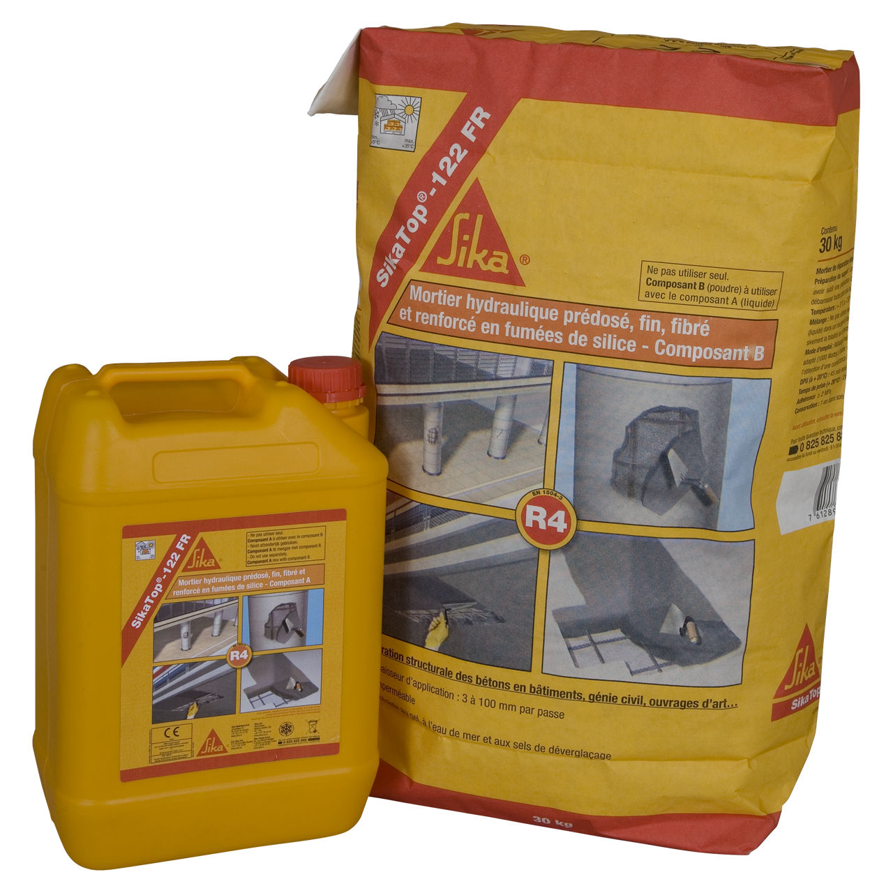 SikaTop-122 FR Kit de 14 kg - Gris