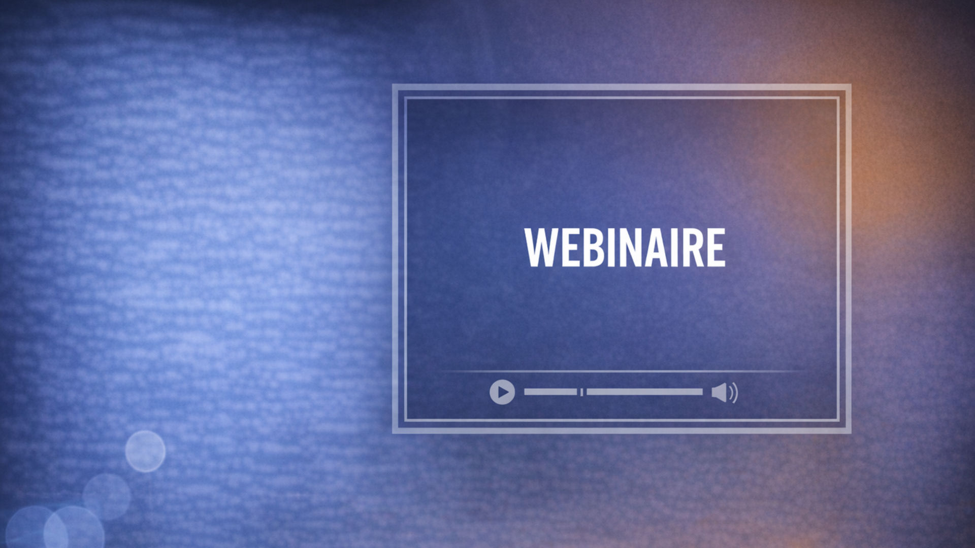 webinaires