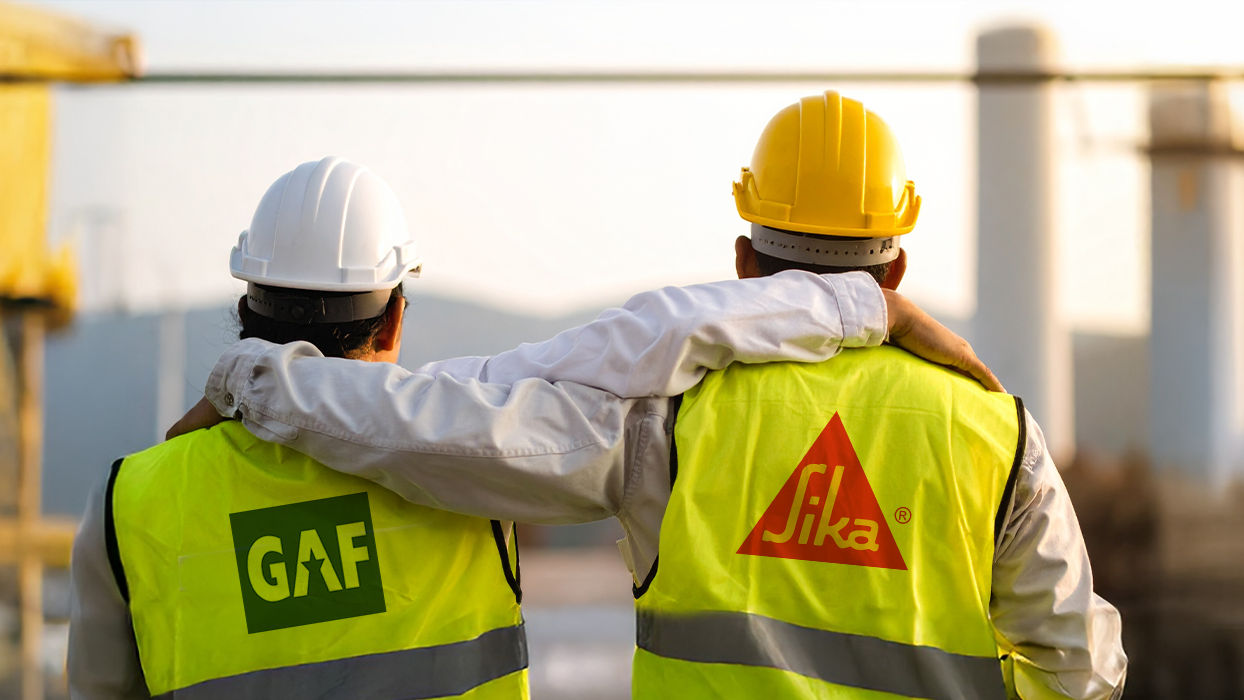GAF is now Sika - Banner