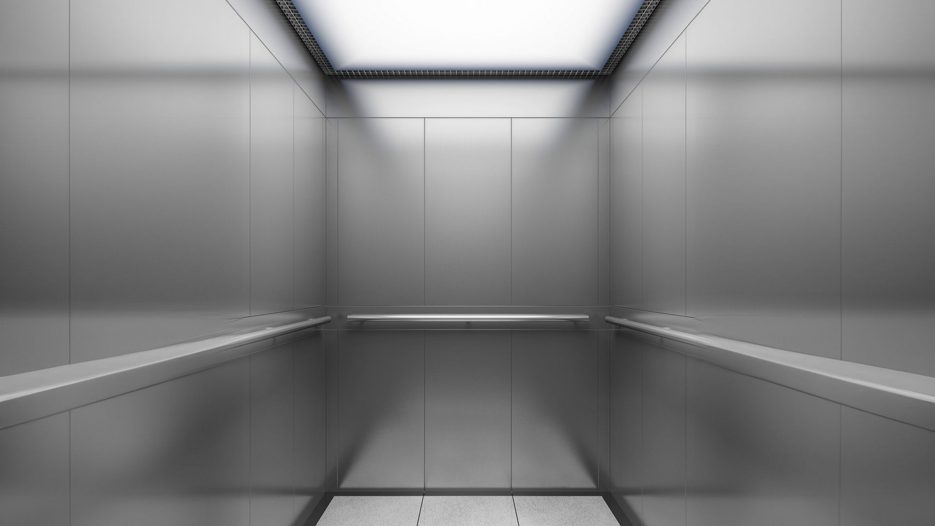 Elevator inside view