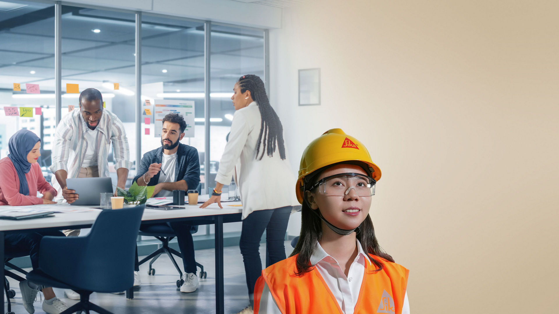 Employee of Sika