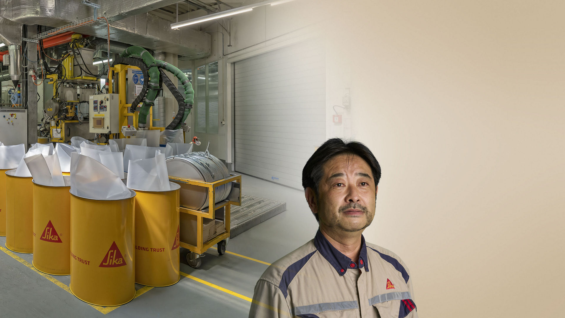Employee of Sika