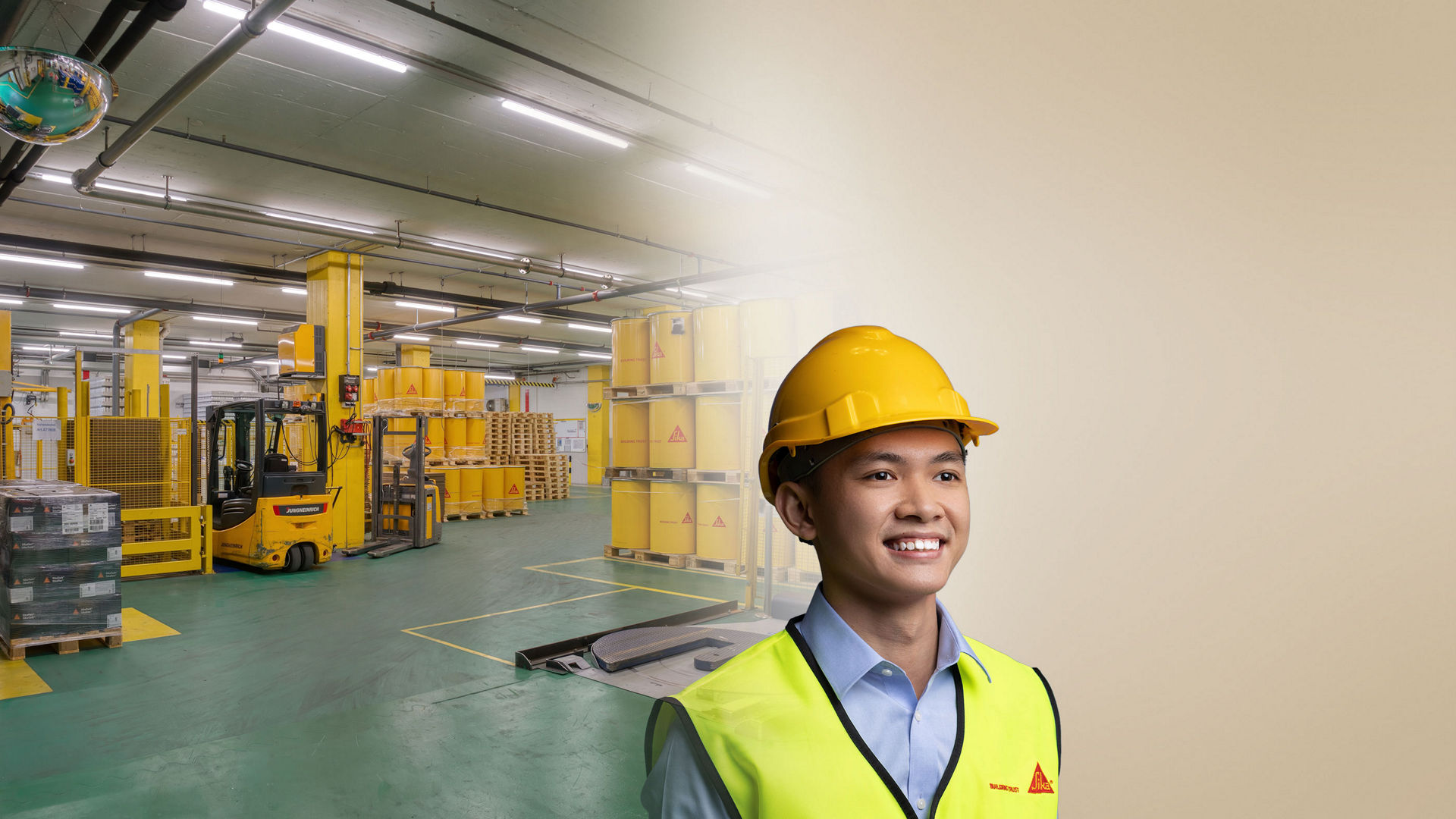 Employee of Sika