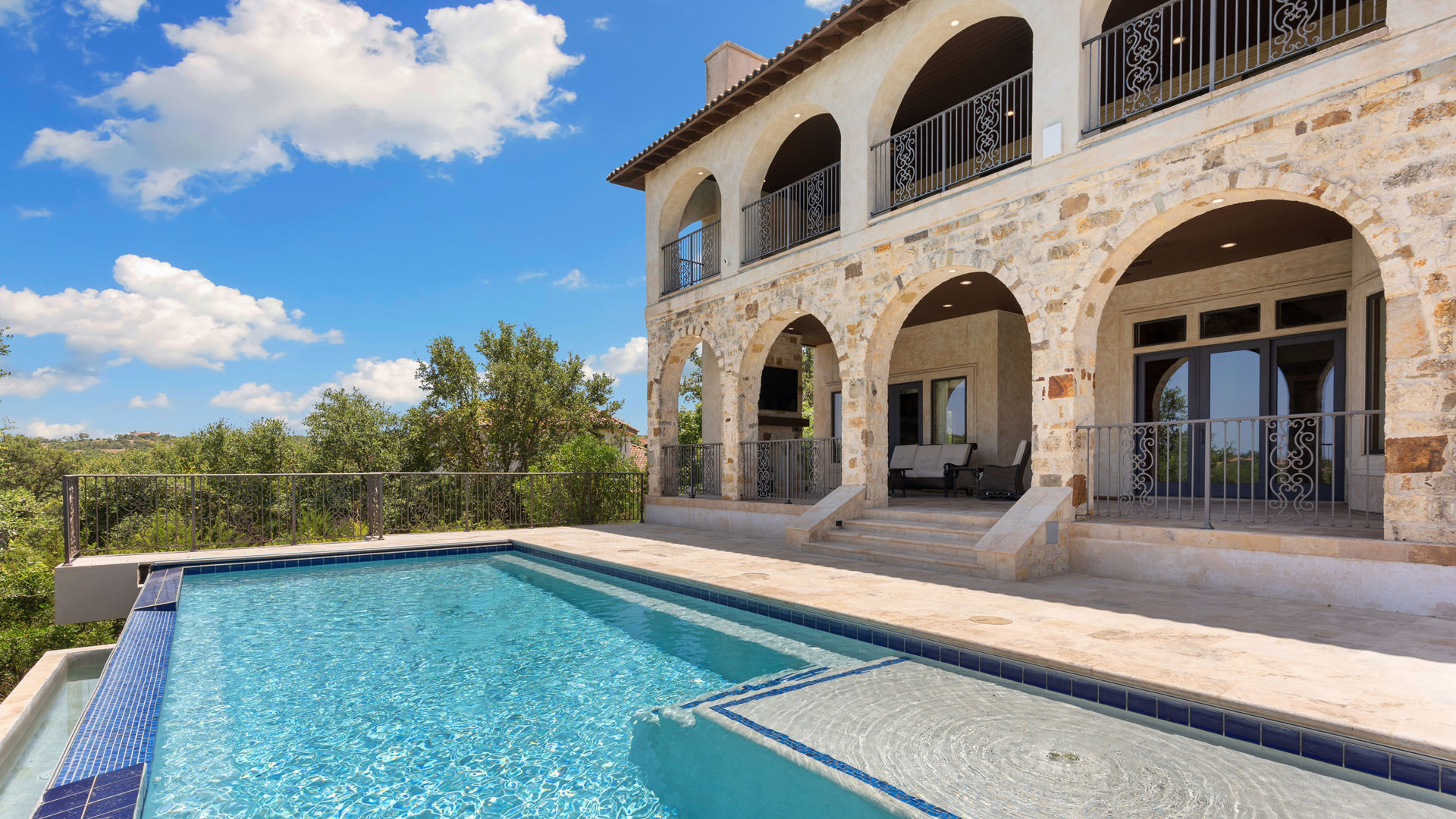 luxury swimming pool