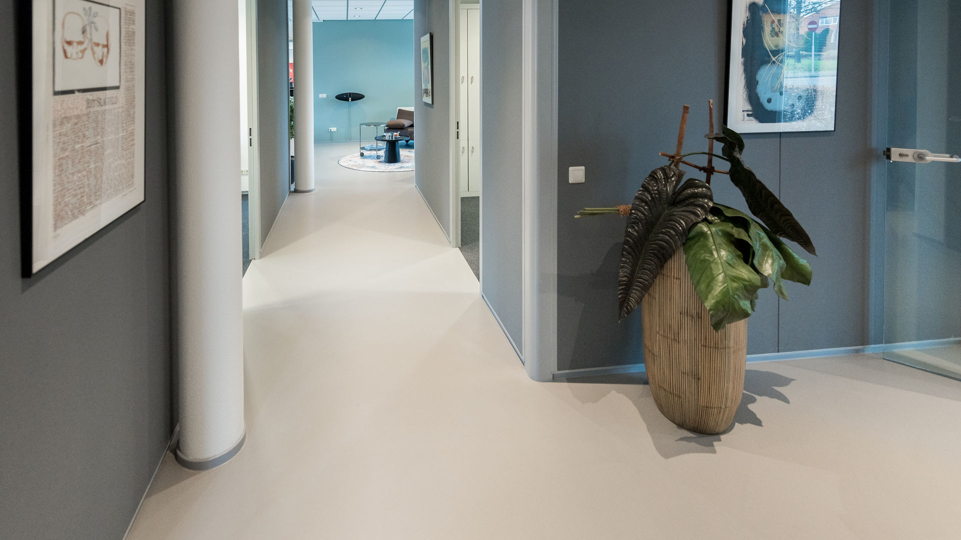 Alliance consulting Leerdam, Netherlands ivory floor