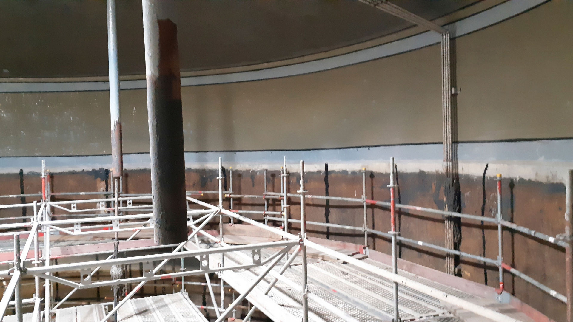 Digestor tank refurbishment - Kidderminster