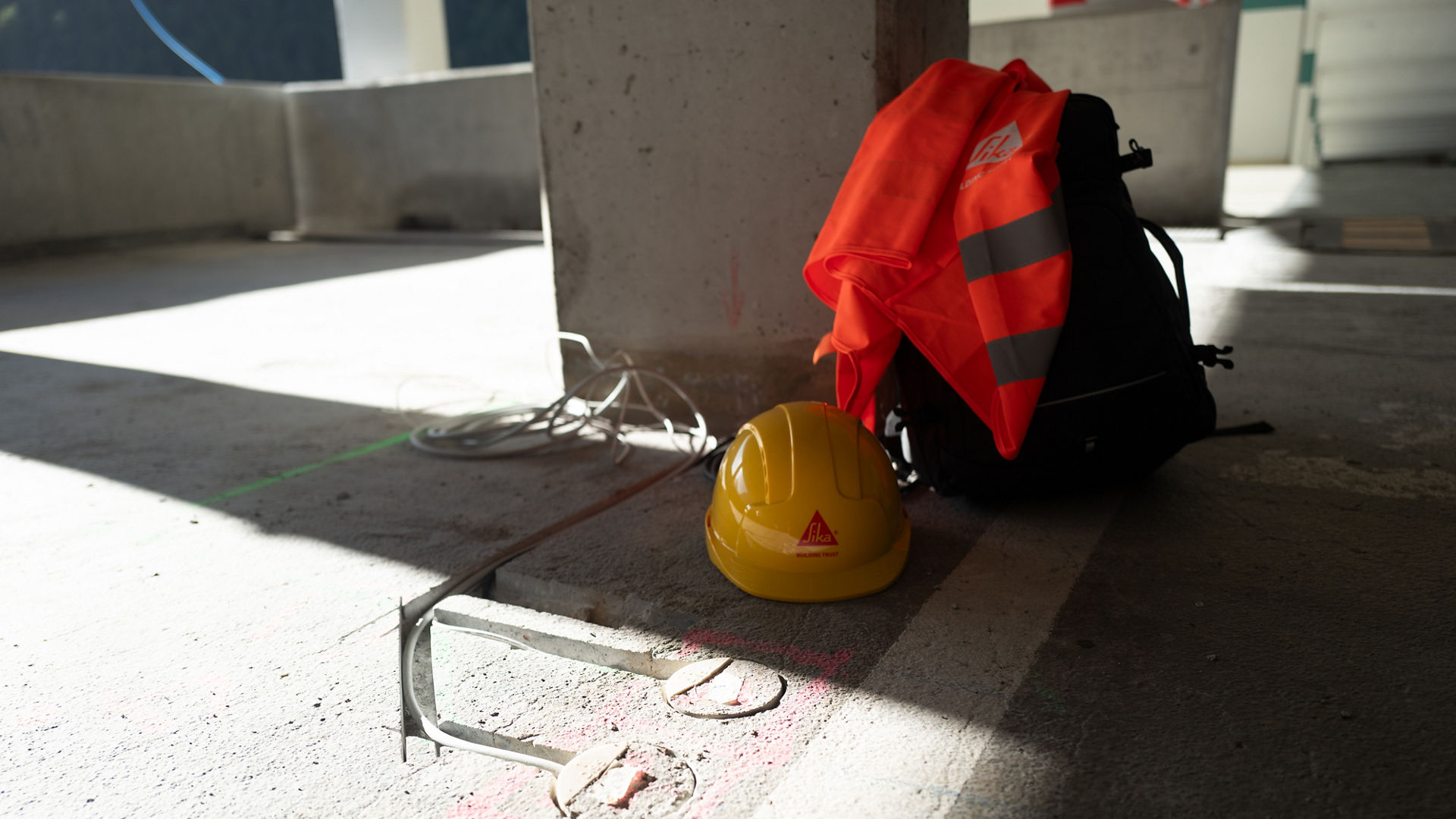 Sika Duramon corrosion monitoring sensors installed at Saas-Fee car park in Switzerland