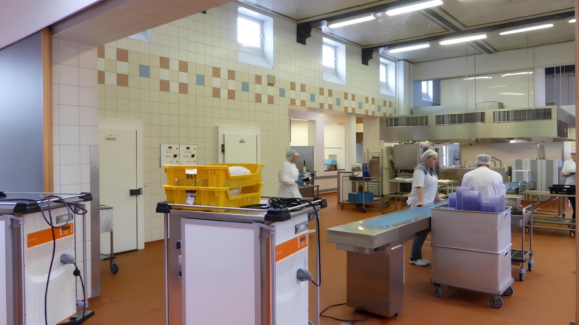 OLV Psychiatric Hospital, Sika Ucrete, flooring