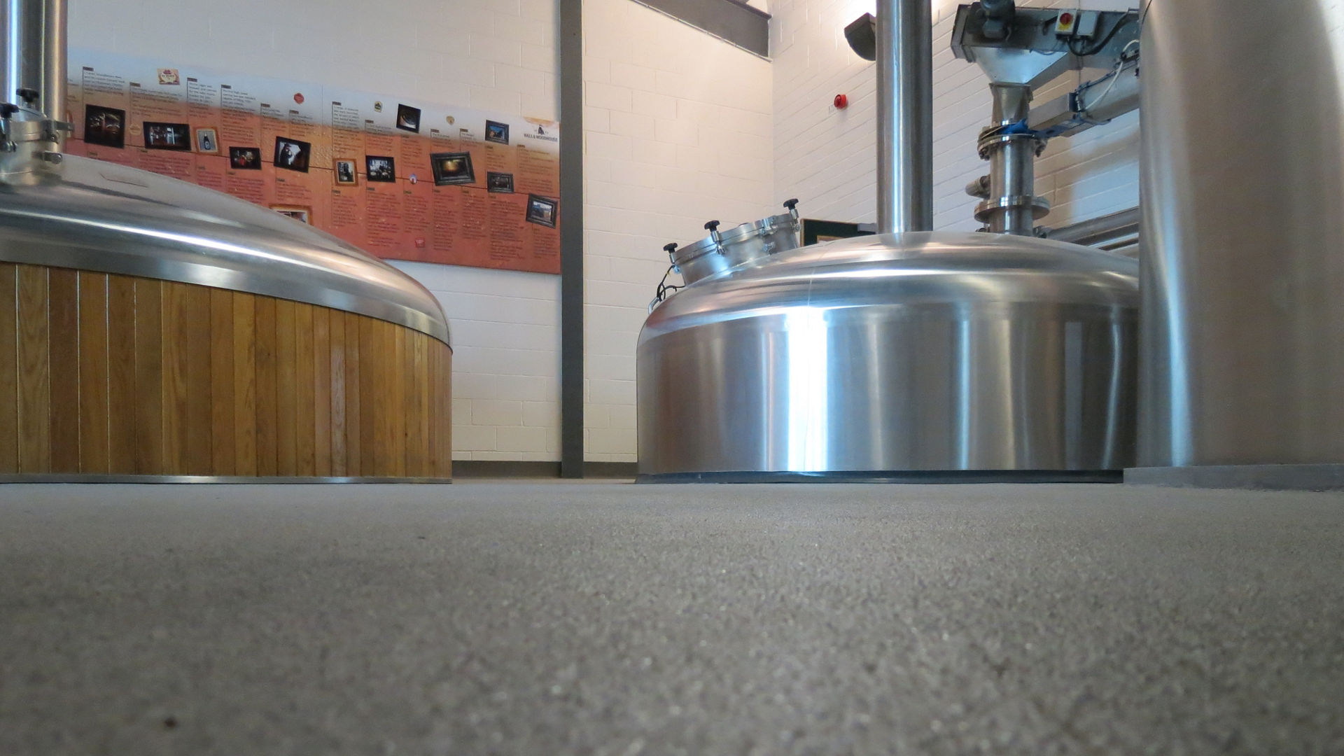 Hall and Woodhouse Brewery, SIka Ucrete flooring