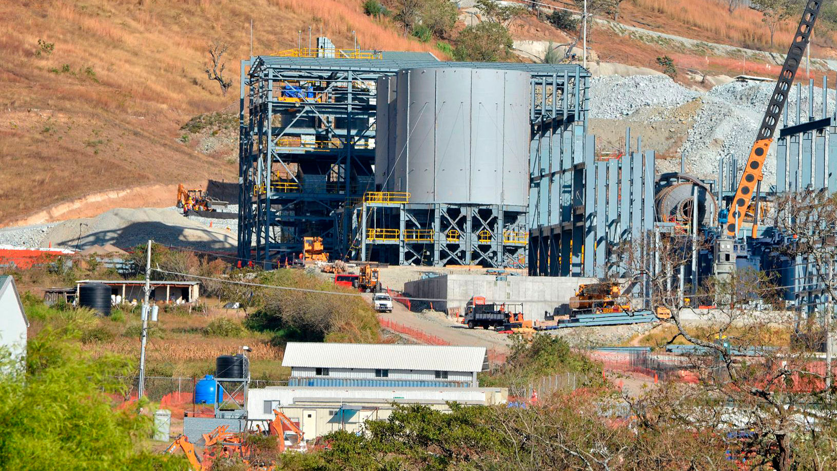 San Rafael Mining Unit construction site