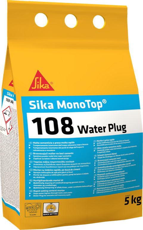 Sika MonoTop®-108 Water Plug